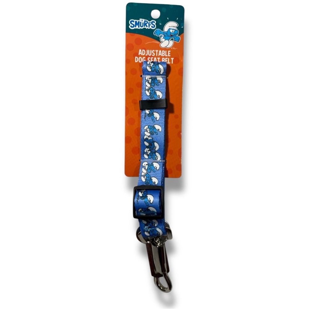 Smurfs Adjustable Dog Seat Belt